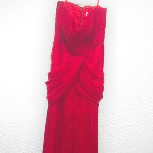 Red dress